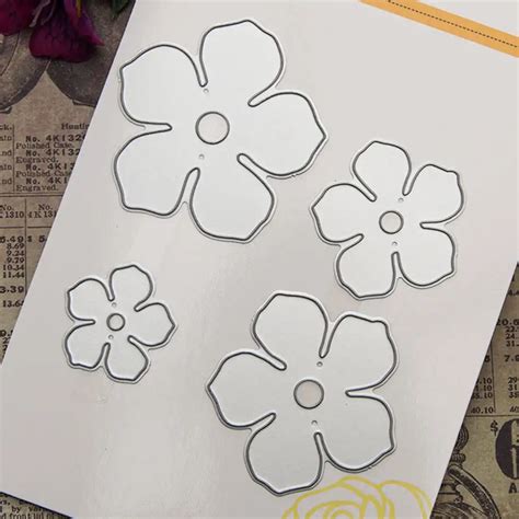 printable metal flower template